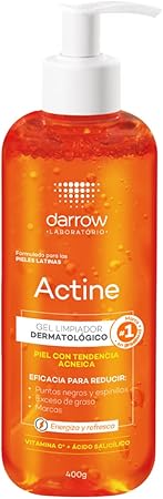 Darrow Actine Gel Limpiador Facial con Vitamina C, 400ml