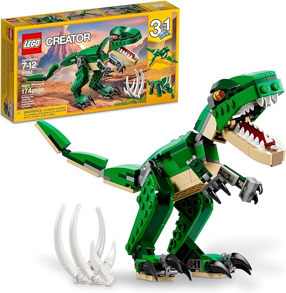 LEGO Grandes Dinosaurios, 3 en 1