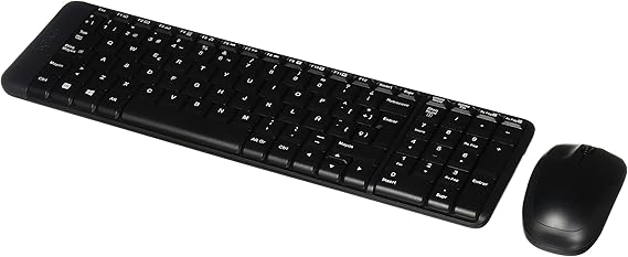 Logitech MK220 Combo Teclado Compacto y Mouse
