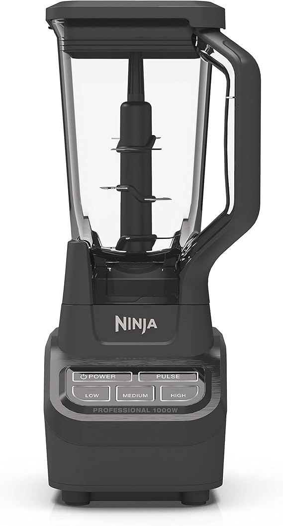 Ninja Licuadora Profesional con 4 velocidades, 1000W