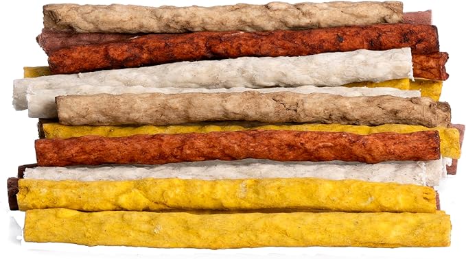 Fancy Pets Palitos de Carnaza de Res, 100 piezas