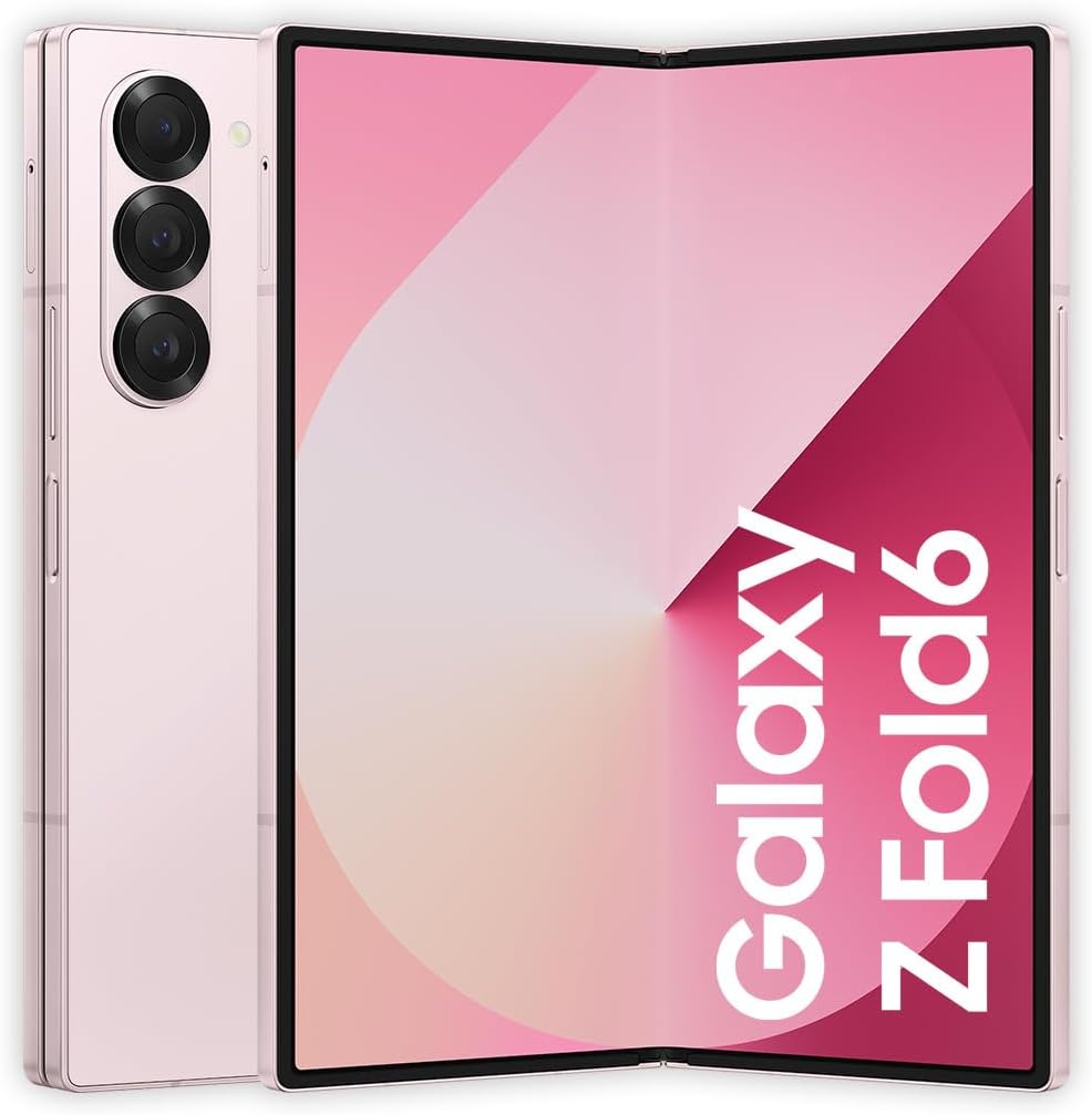 SAMSUNG Celular Galaxy Z Fold 6 Rosa 12GB RAM 512GB