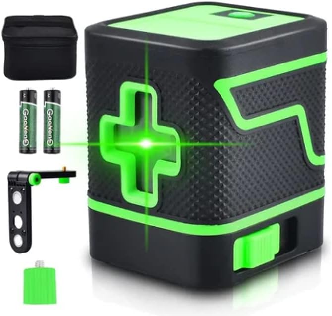 LUKWEE Nivel Láser Autonivelante con Línea Cruzada de Haz Verde