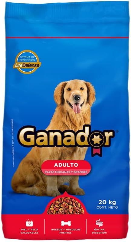 Ganador Alimento seco para Perro 20kg