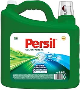 Persil – Detergente Gel Universal 6.64L Jabón Líquido para Ropa