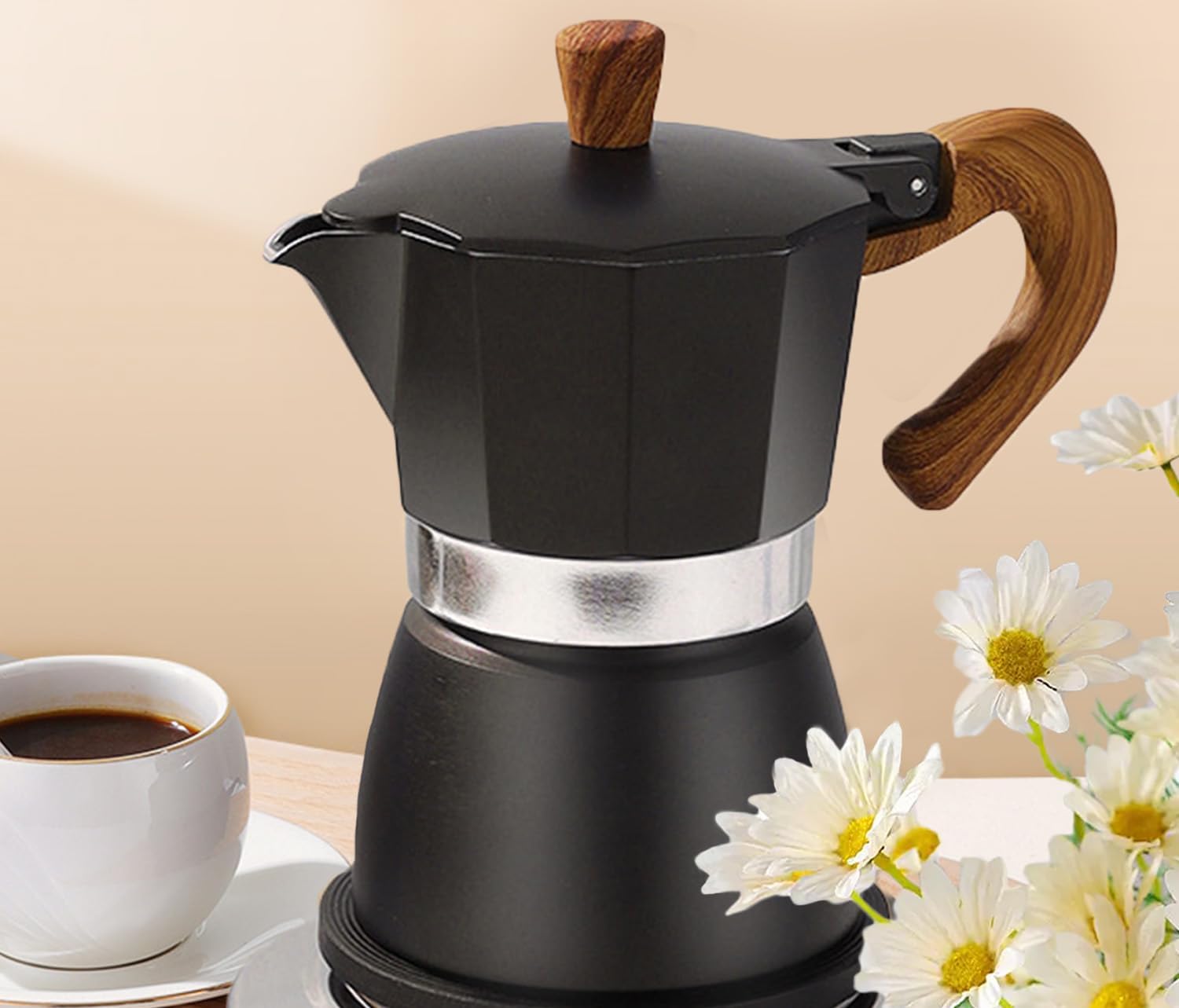 3 tazas Cafeteras Italianas Espresso