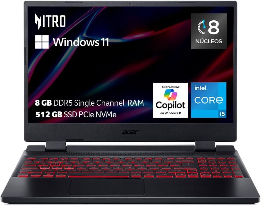 Acer Laptop Gaming Nitro 5 Modelo 2024