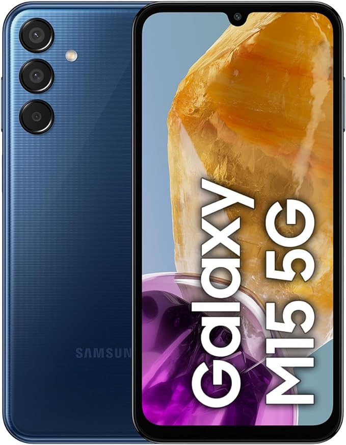 Samsung Celular Galaxy M15 5G Gris 4GB RAM 128GB