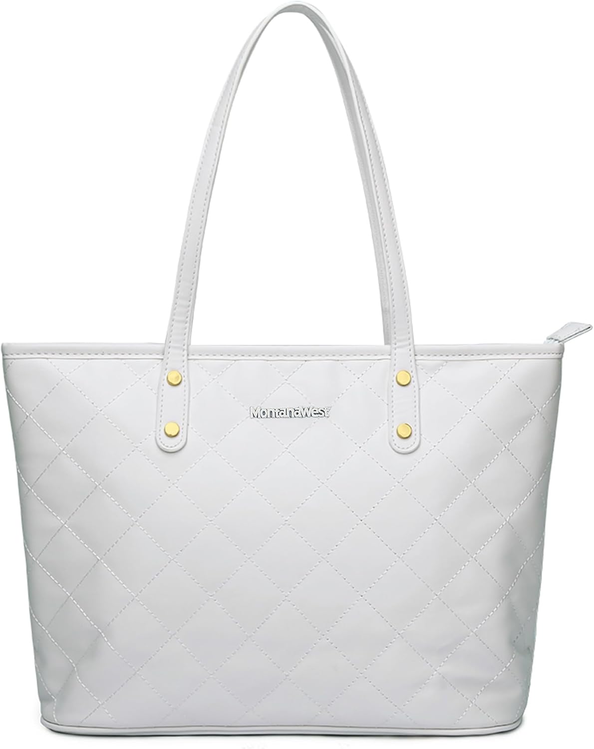 Montana West Quilted Handbag for Women Tote