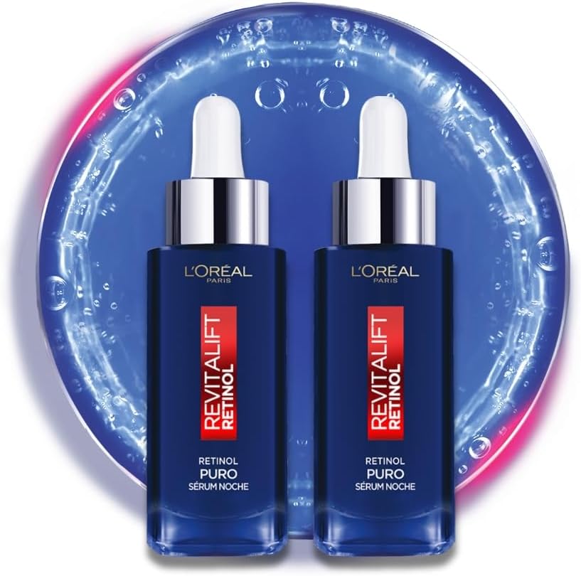 Sérum de Noche Revitalift Retinol Puro, 2 piezas