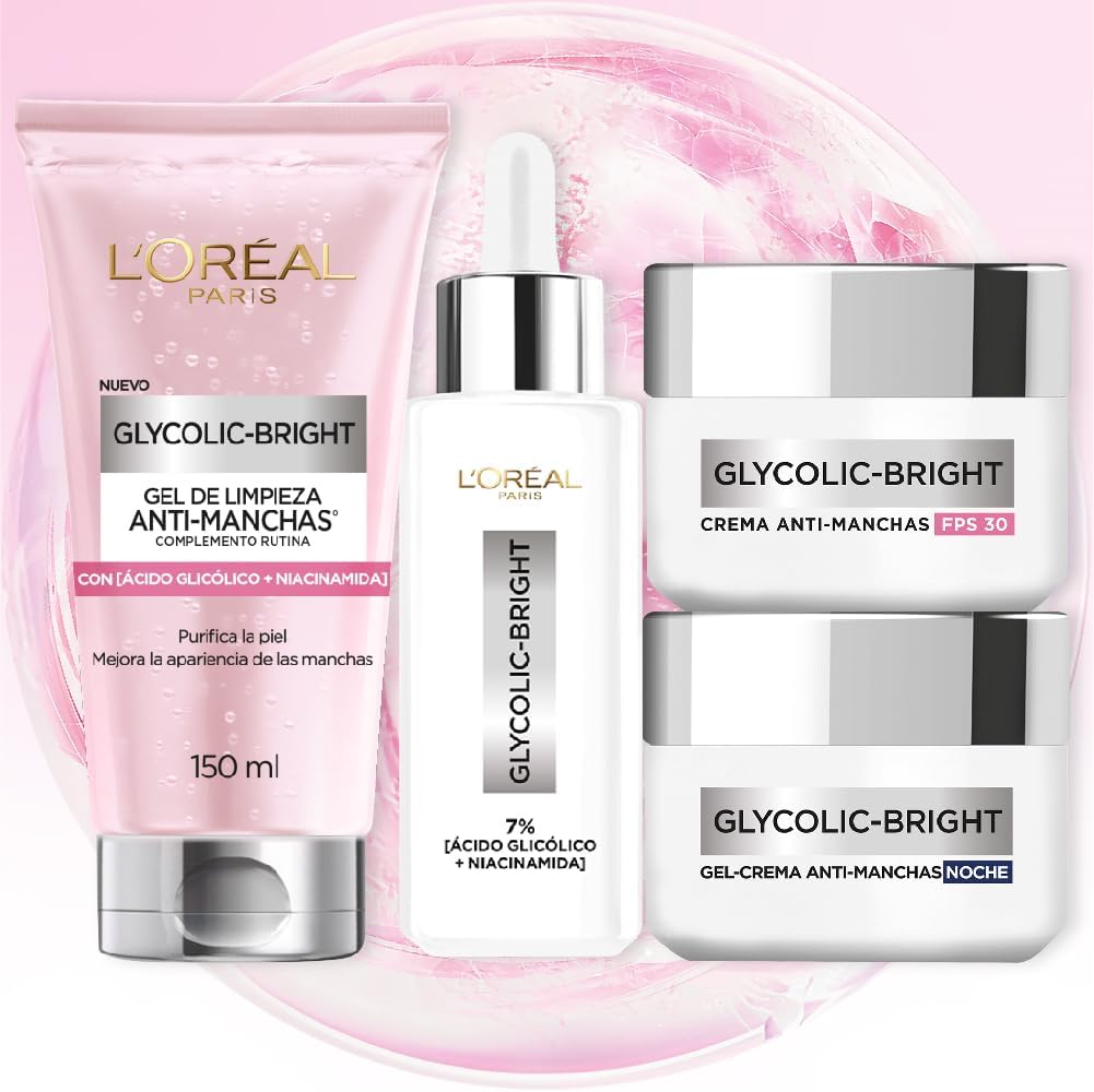 L’Oréal Paris Kit Rutina Completa Glycolic Bright