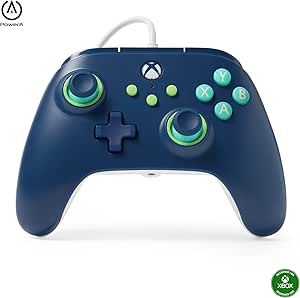 PowerA Wired Controller for Xbox Series X|S – Mariner Blue