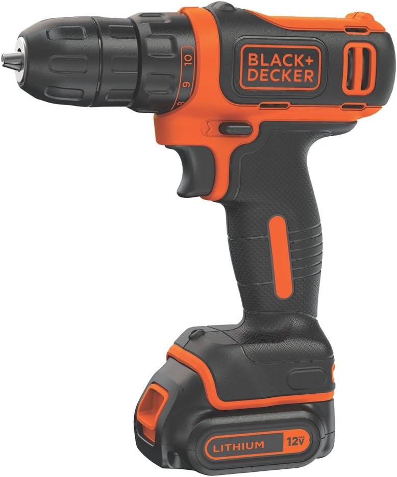 Black+Decker – Taladro inalámbrico (12 V)