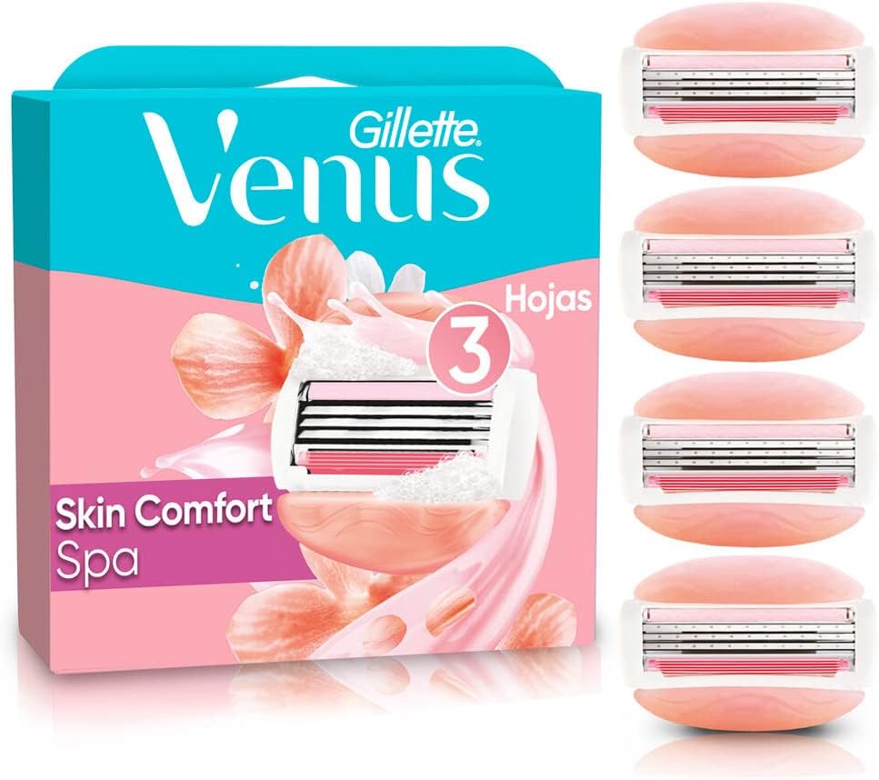Gillette Venus Spa Cartuchos Para Afeitar 4 piezas