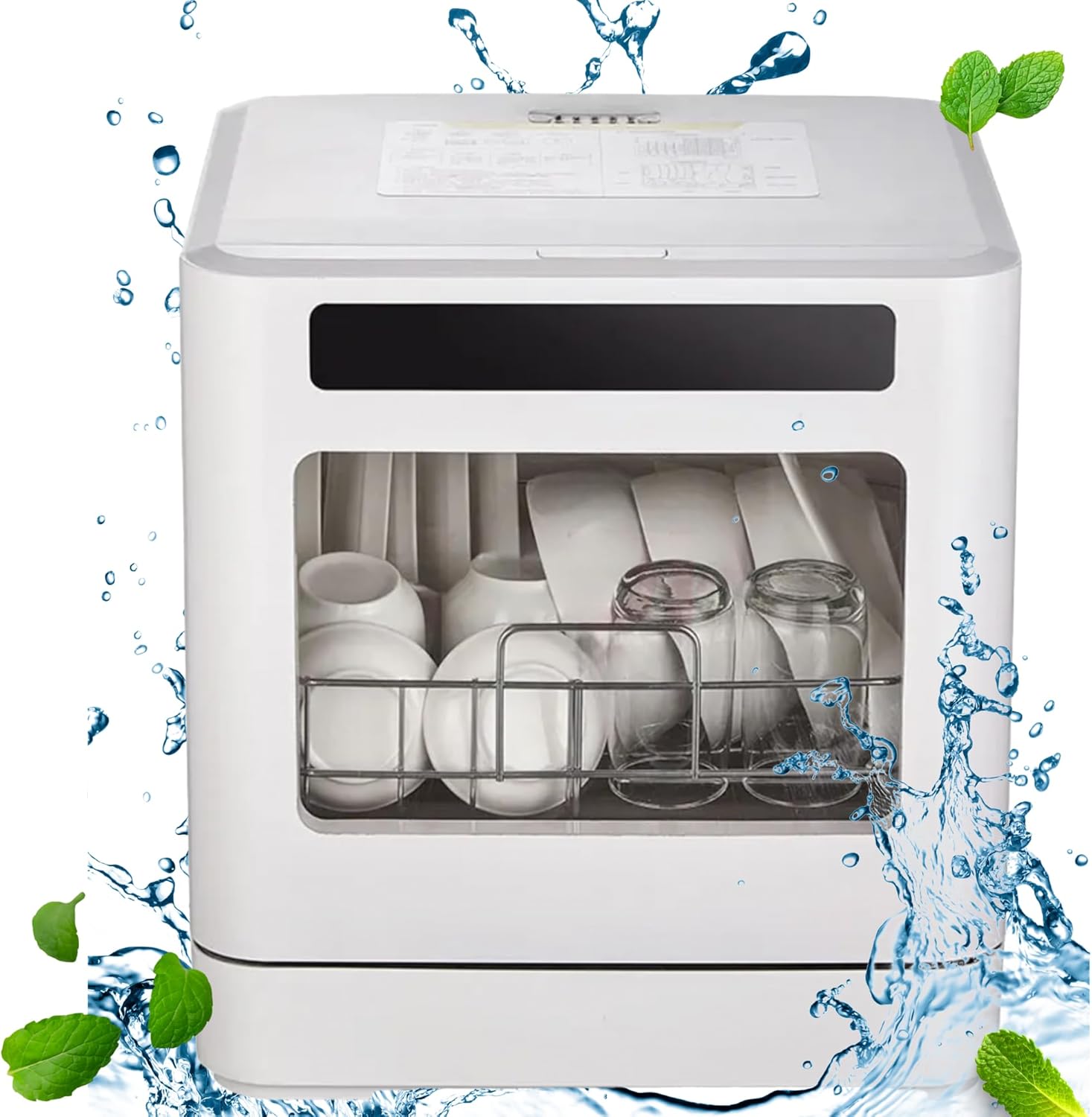 BEE VIBES Lavaplatos de Encimera Portátil lavavajillas