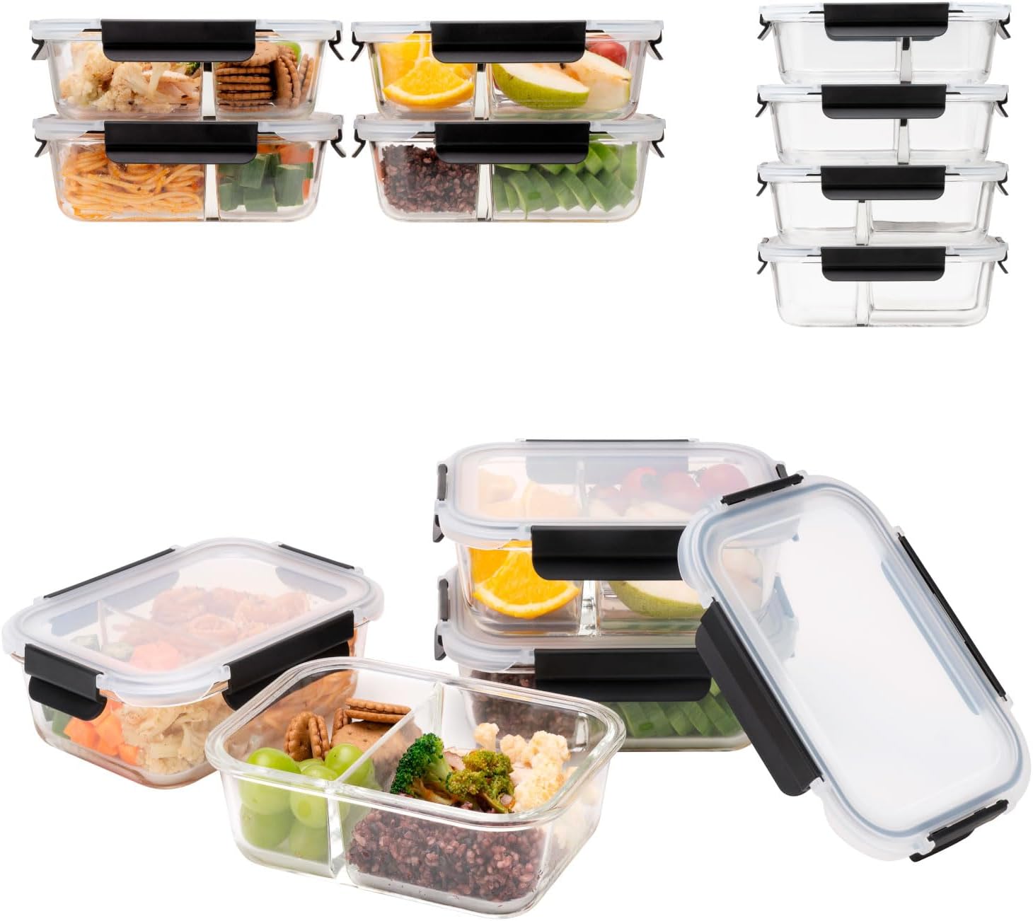 EasyWare JUEGO DE RECIPIENTES DE VIDRIO