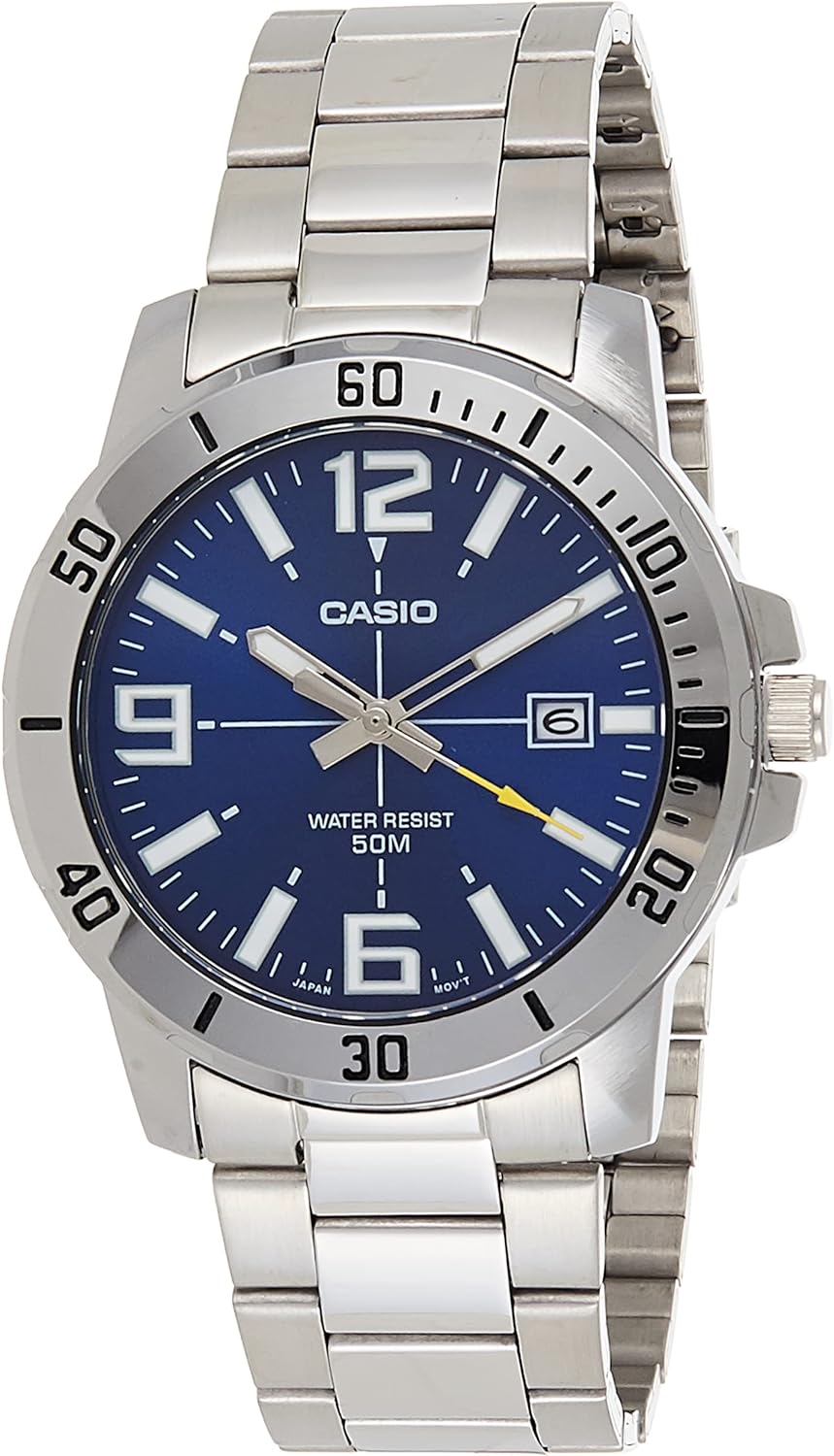 Casio Men’s Diver Style Stainless Steel Watch