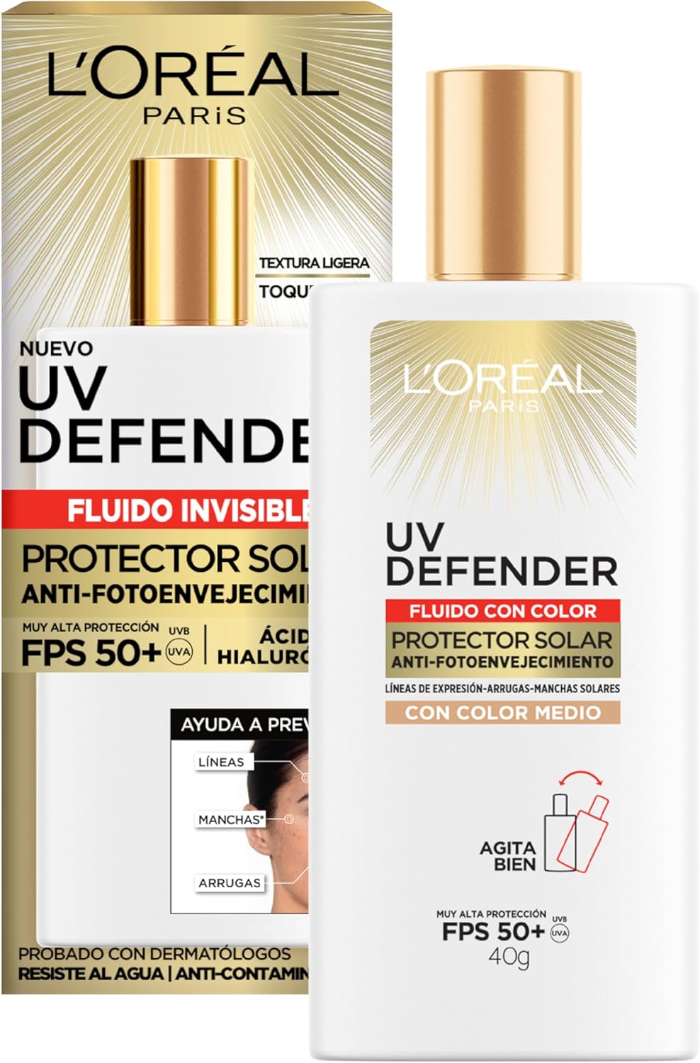 L’Oréal Paris Protector Solar Diario FPS50+   40ml