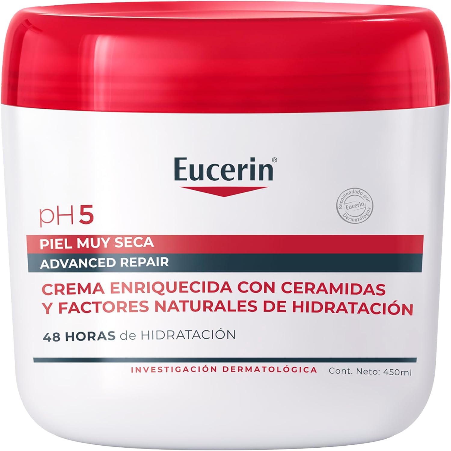 Eucerin Advanced Repair – Crema Corporal Intensiva Ph5, 450 ml