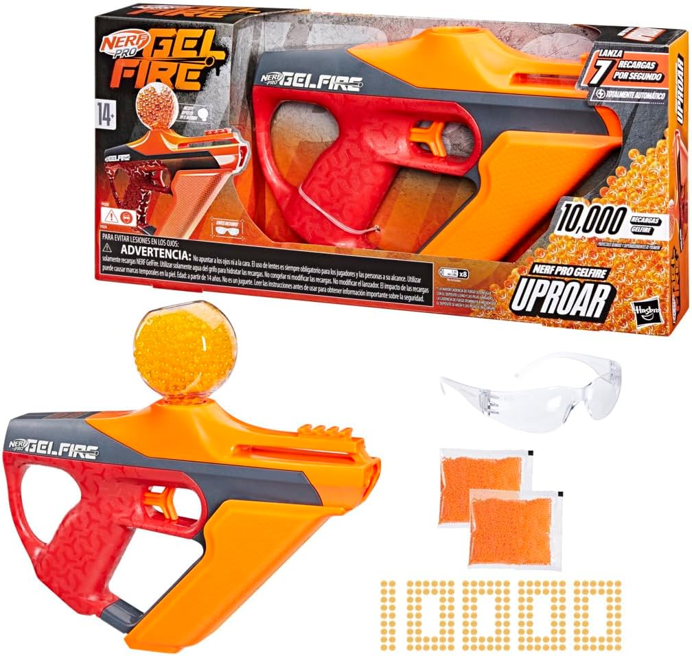 Nerf Pro Gelfire Uproar – Lanzador automático