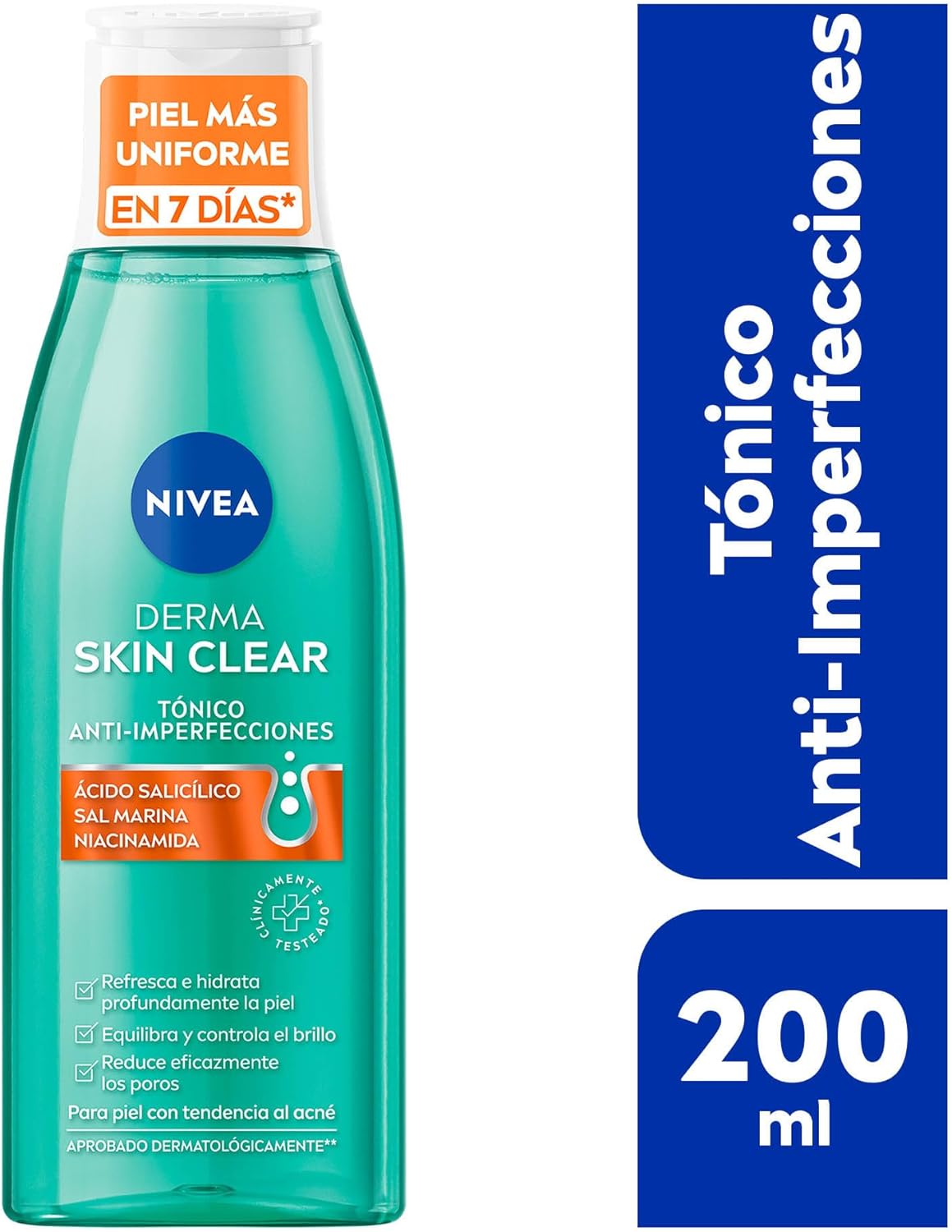 NIVEA Derma Skin Clear Tónico Anti-imperfecciones (200 ml)