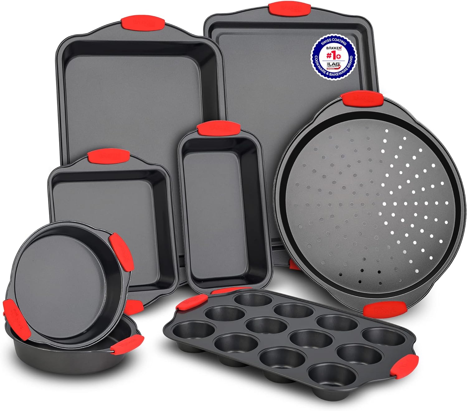 Baking Set – 8 Piece Kitchen Oven Bakeware Set