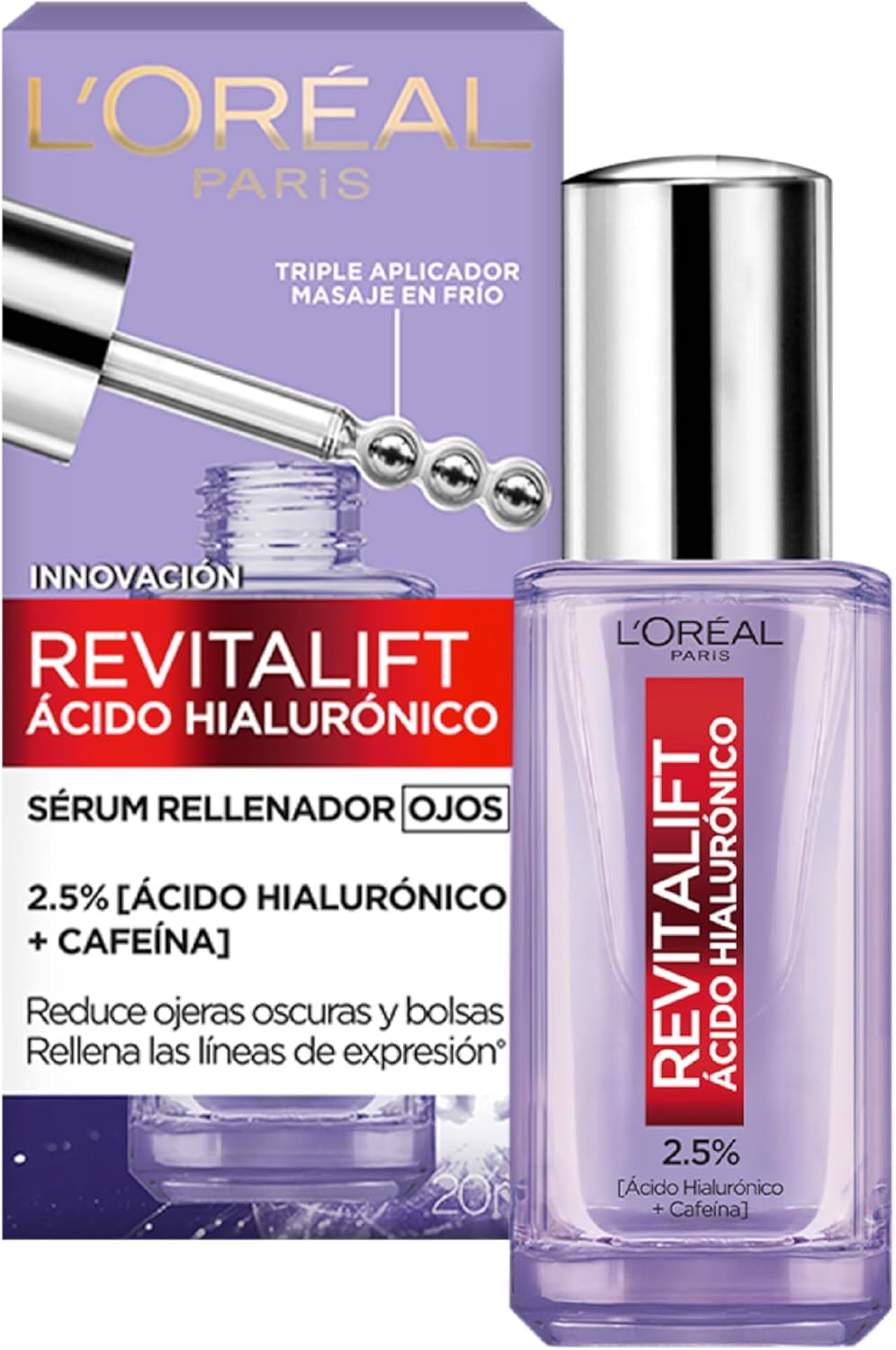 L’Oréal Paris Sérum Ojos Revitalift Ácido Hialurónico 20ml