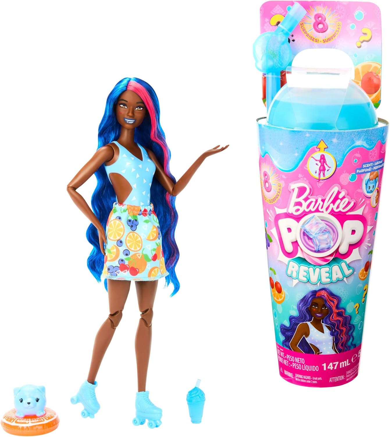 Barbie, Pop Reveal, Muñeca Serie de Frutas