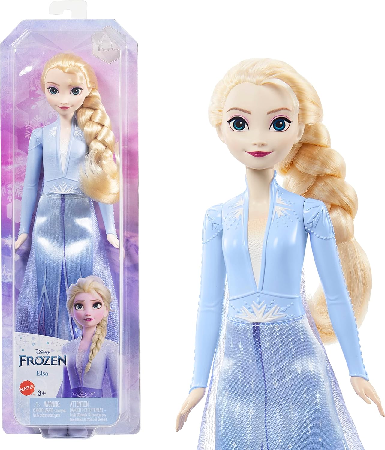 Mattel, Disney Frozen 2 Elsa viajera Muñeca