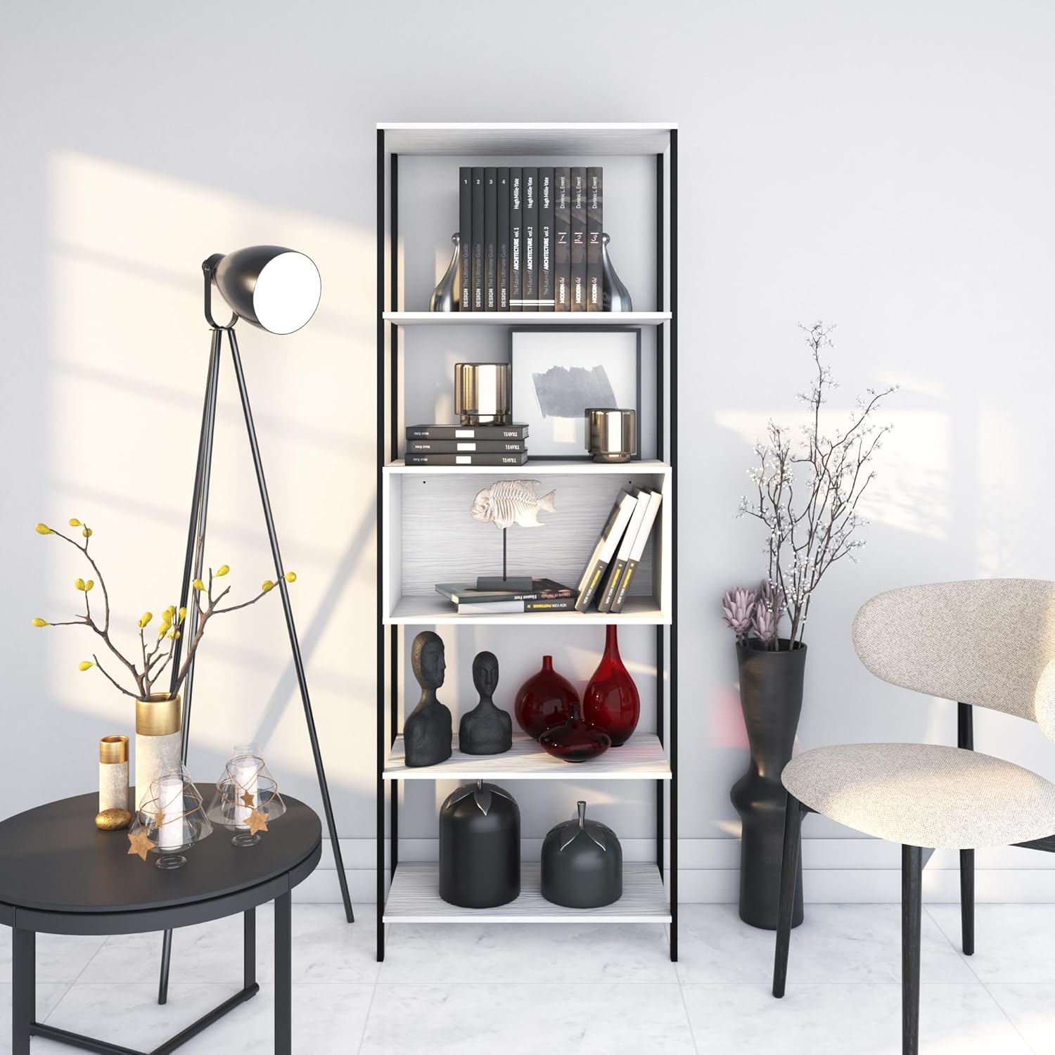 Montreal Estante Organizador, Dos Vistas