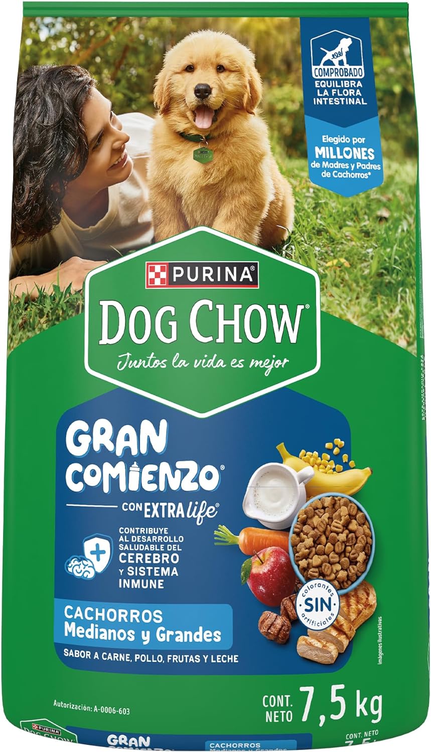 DOG CHOW Puppy Med Large 7.5kg N2 MX