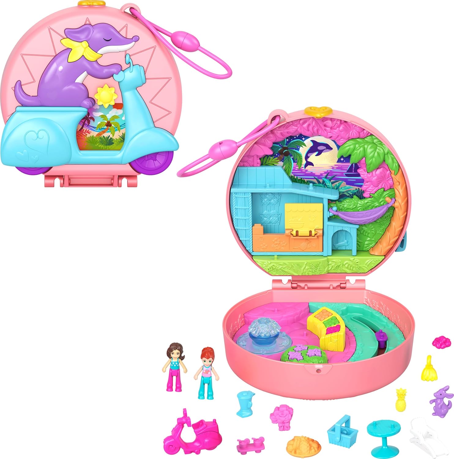 Polly Pocket, Set de Juego Compacto Mundo Sorpresa