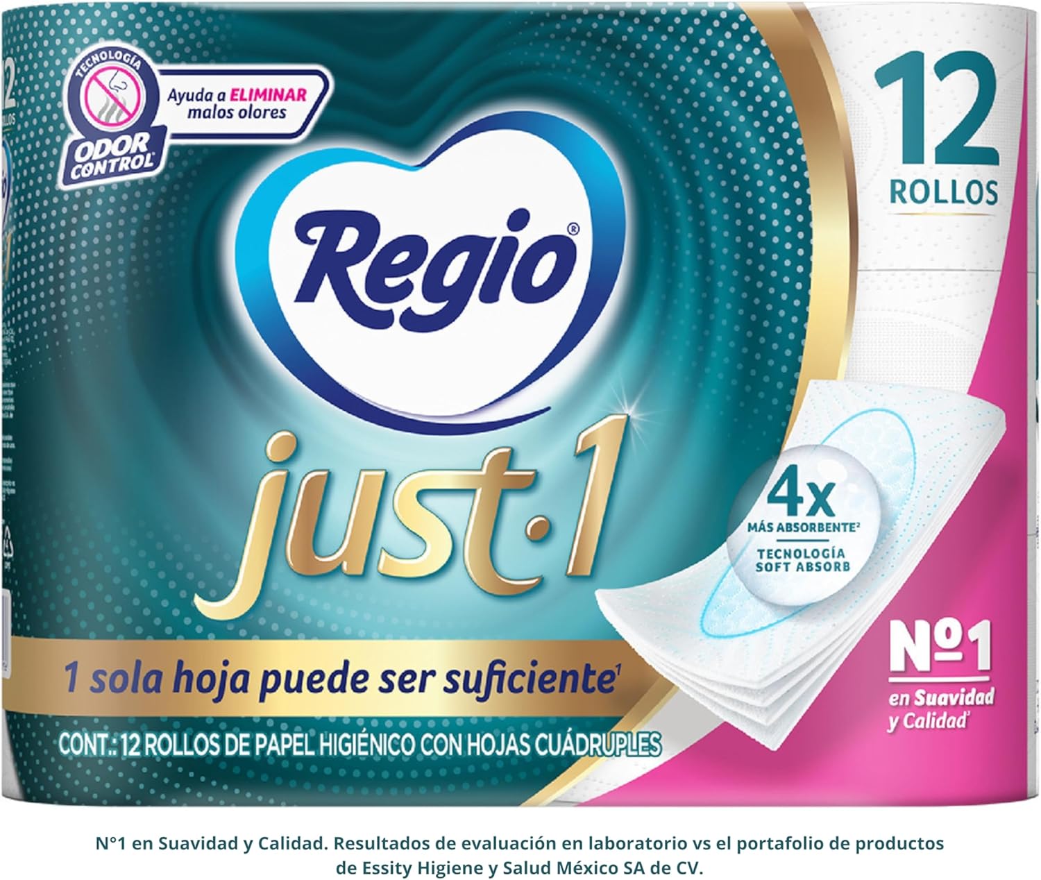 Regio Just 1 Papel Higiénico