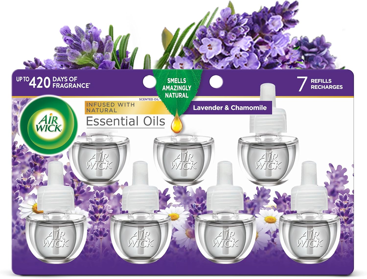 Air Wick Aromatizante de Ambiente Continuo, 7 repuestos