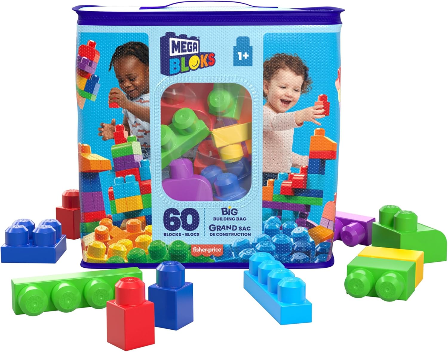 Mega Bloks, Bolsa 60 Piezas