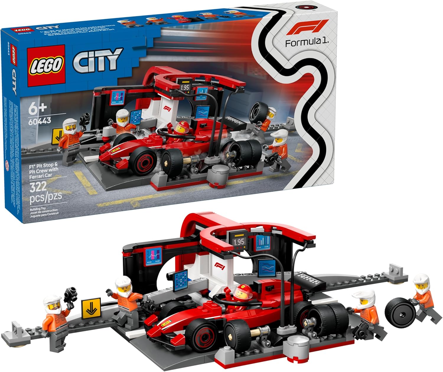 LEGO® City Parada en Pits de F1