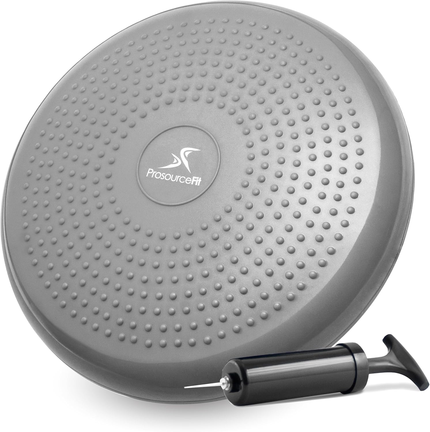 ProsourceFit Diameter Core Balance Cushion Exercise Disc Trainer Board with Pump