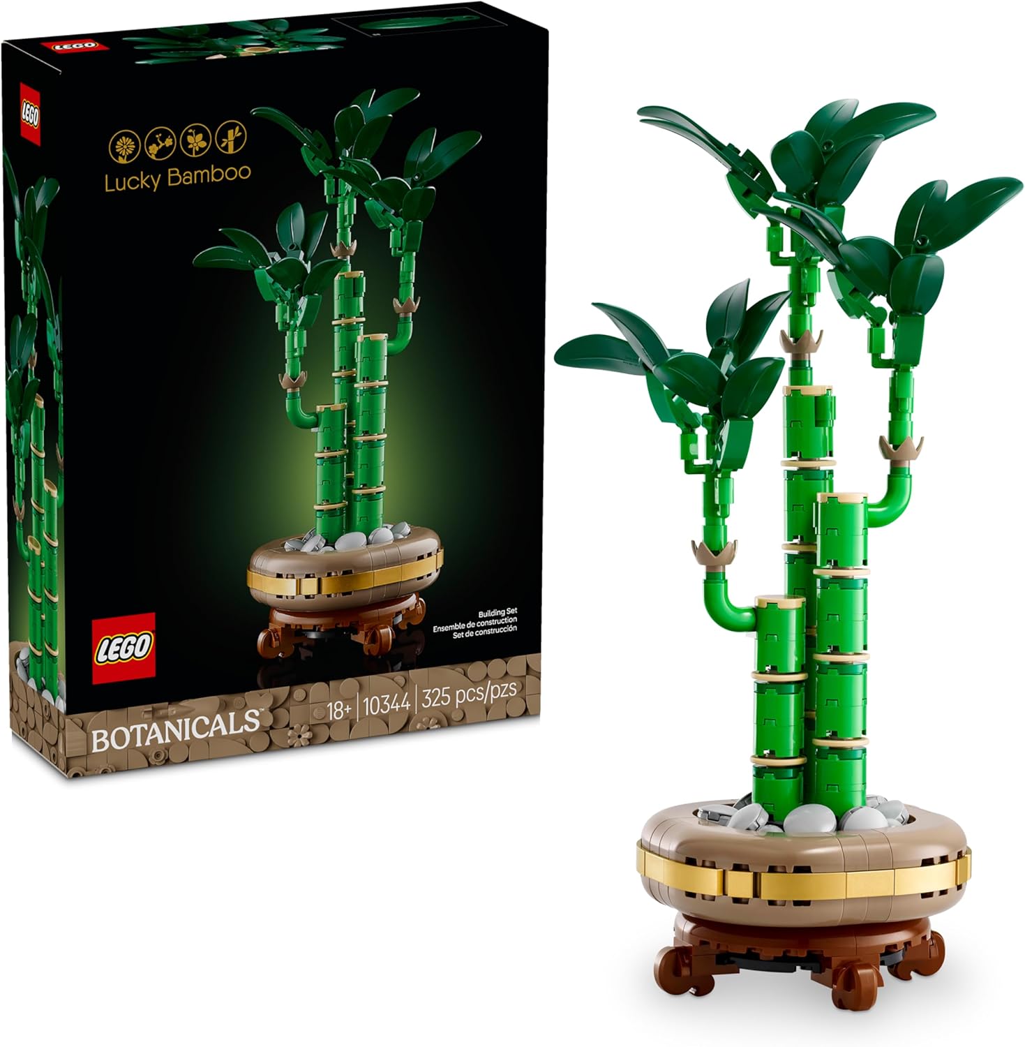LEGO® Botanical Bambú de la Suerte Planta de Verano el precio en tu primera entrega