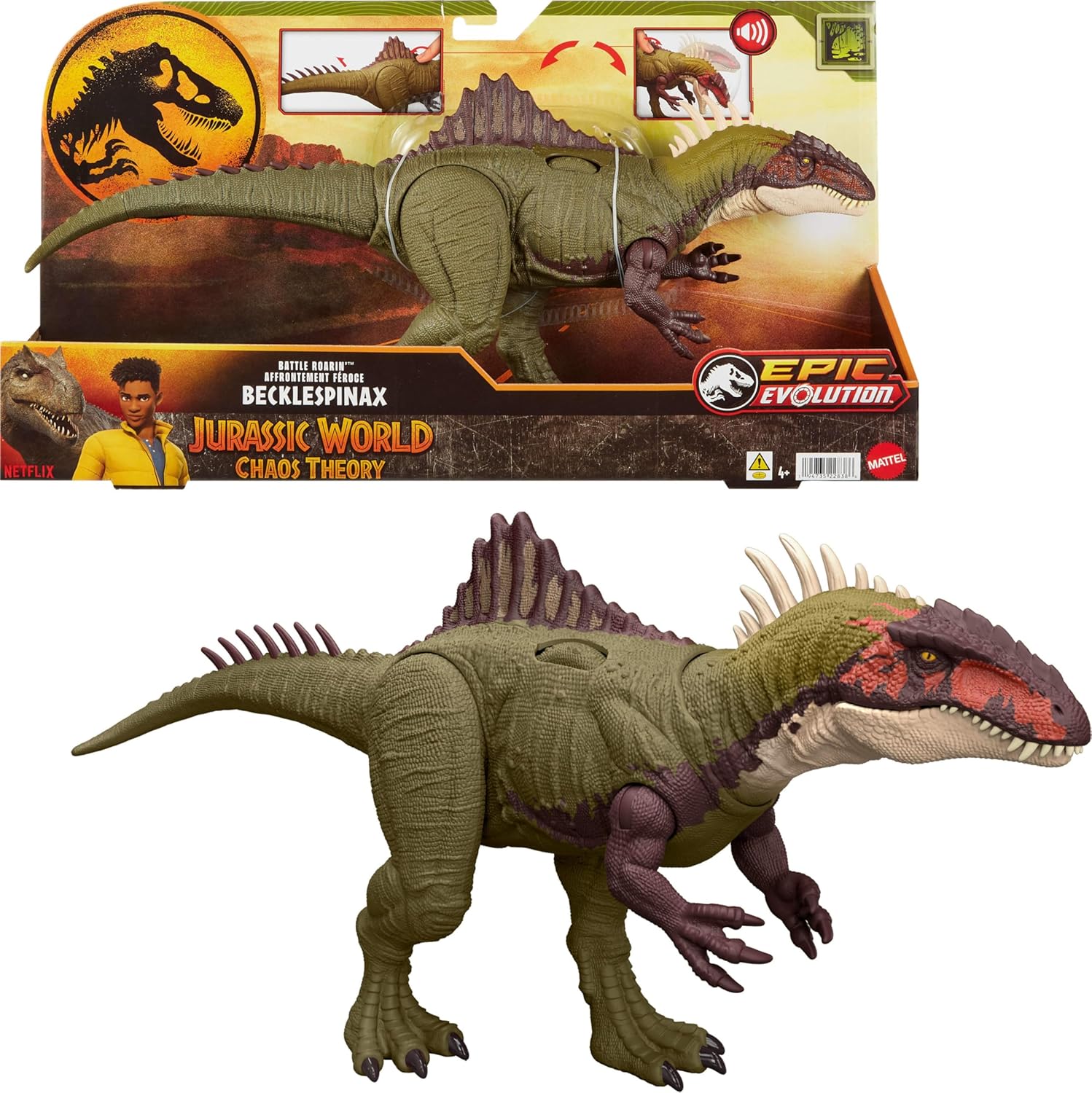 Mattel, Jurassic World, Rugido de Batalla Becklespinax