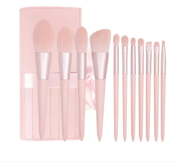 MERCADO LIBRE: Kit 11 Brochas Maquillaje Con Estuche