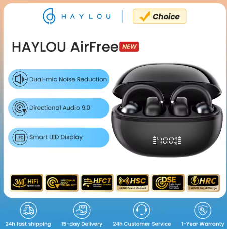 Aliexpress: HAYLOU auriculares inalámbricos AirFree con Bluetooth 5,4