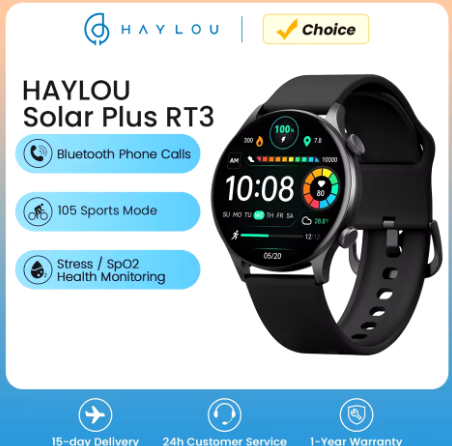 Aliexpress: HAYLOU reloj inteligente Solar Plus RT3
