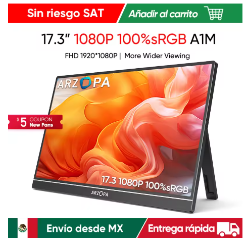 AliExpress:Monitor de juego curvo de 30 pulgadas 2K 200Hz 21:9 2560×1080 Pantalla ultradelgada ultraancha FREESYNC VESA Metal Negro