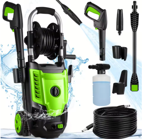 Aliexpress: Lavadora eléctrica, H4800 Lavadora de alta presión 1800W