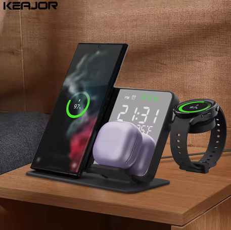 Aliexpress: Cargador inalámbrico 3 en 1 para Samsung Galaxy Watch 6 5 Pro,