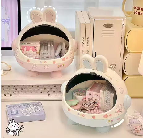 Aliexpress: Caja de almacenamiento de conejo de escritorio