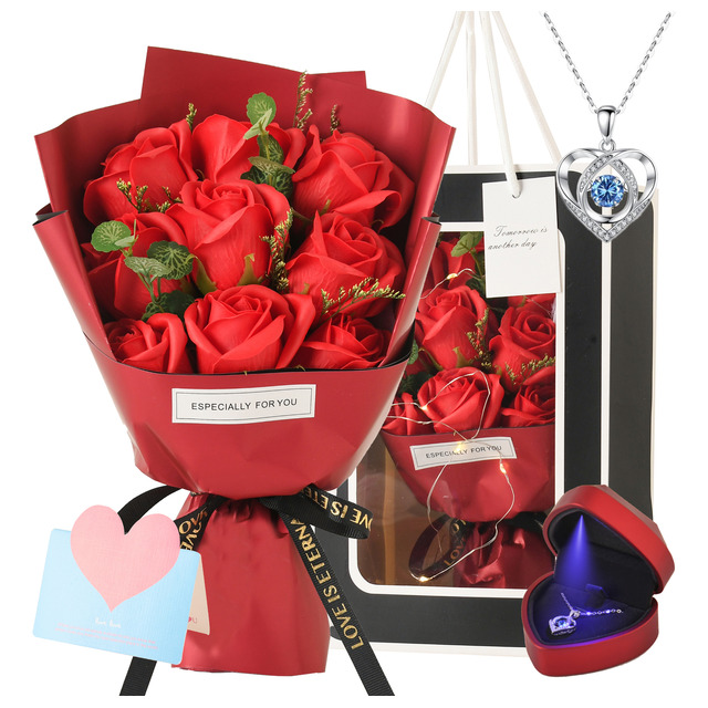 Mercado libre: Rosas Artificiales Cajas De Flores Para Regalo