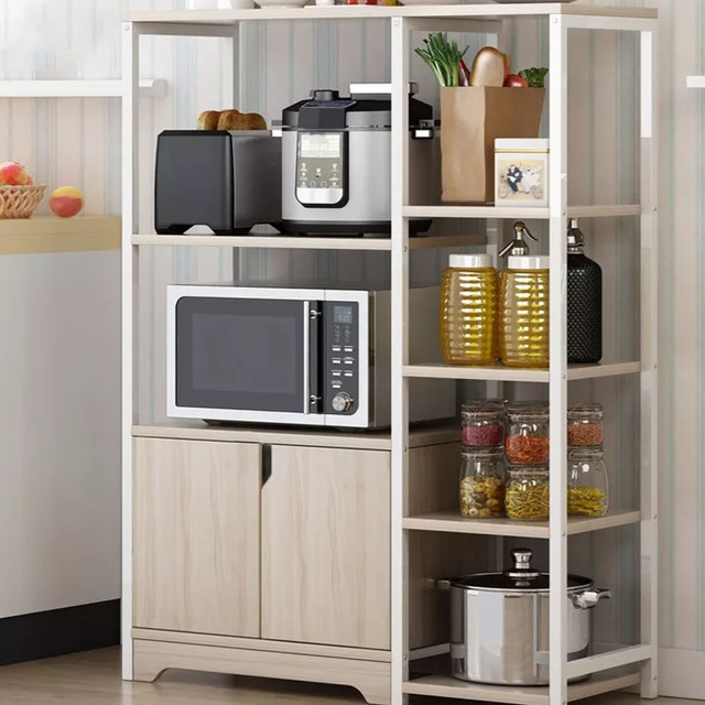 Rack Mueble Organizador Multiusos Cocina Moderno Microondas