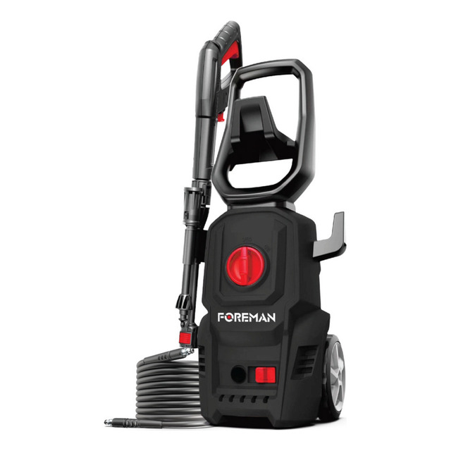 Mercado libre: Hidrolavadora Eléctrica Alta Presion 1600psi Manguera 5 Mts Color Negro Frecuencia 110V-60hz