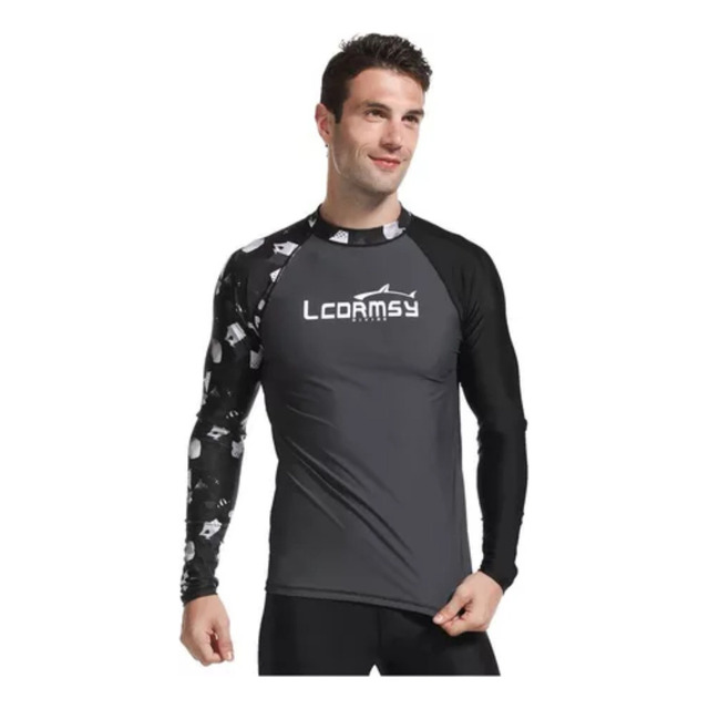 Trajes De Baño Para Hombre De Manga Larga Con Upf50+